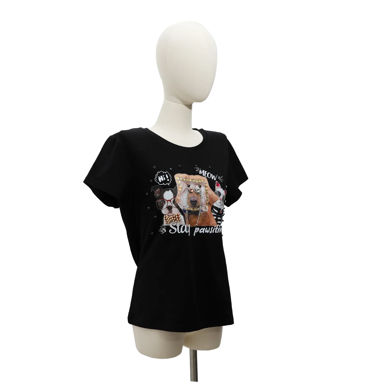 CAMISETA DE MODA NICOLE LEE CON BRILLOS (BIG BROTHER) - Imagen 3