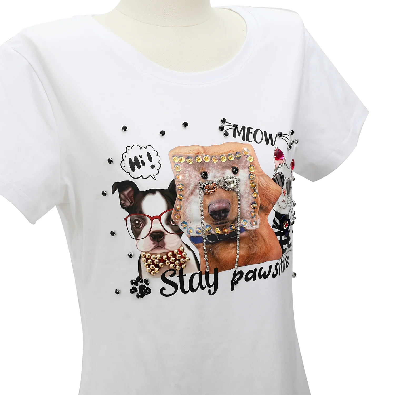 CAMISETA DE MODA NICOLE LEE CON BRILLOS (BIG BROTHER) - Imagen 9