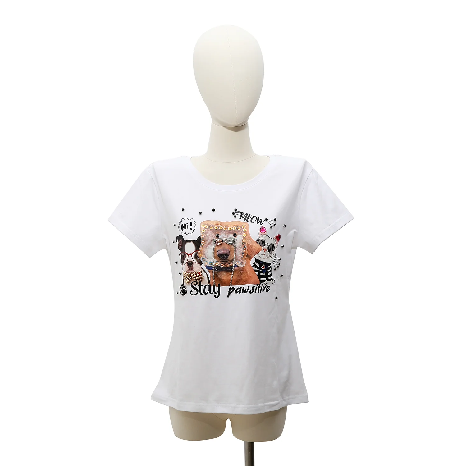 CAMISETA DE MODA NICOLE LEE CON BRILLOS (BIG BROTHER) - Imagen 7